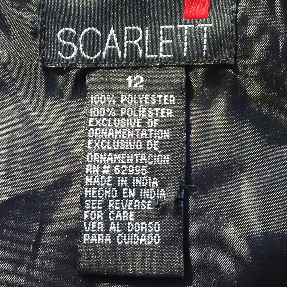 Scarlett Black Cocktail Dress - Picture 4 of 6
